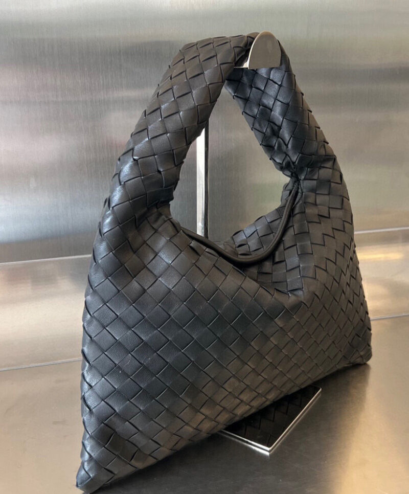 Bottega Veneta Small Hop Black